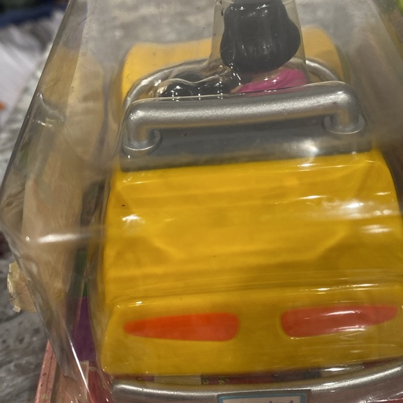 Disneyland NWOT Autopia Collectible Yellow Car “Classic” Disney Chevron Car - Picture 12 of 16